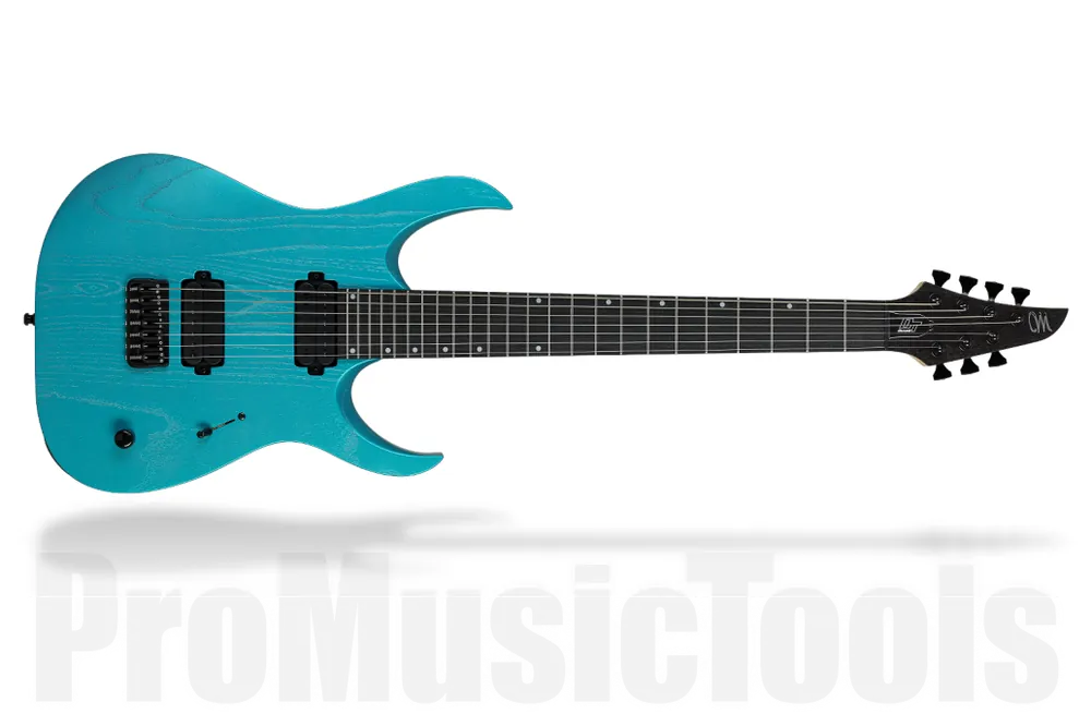 Mayones Duvell DT 7 - Opal Blue Metallic Matt Paiement Sécurisé