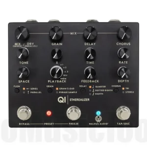 Walrus Audio Qi Etherealizer - Black Haute Qualité
