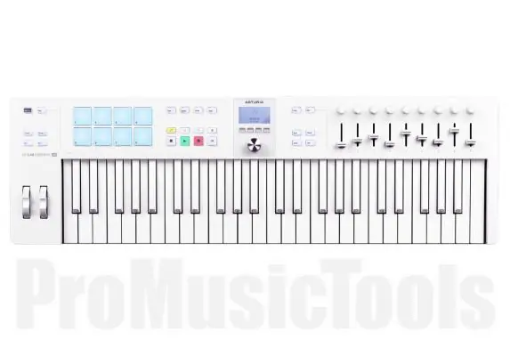 Arturia KeyLab Essential 49 mk3 Alpine White Dernier Modèle