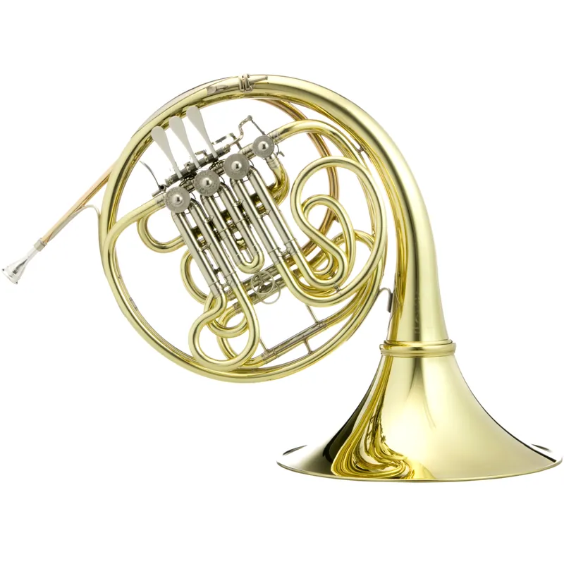 Hans Hoyer G10 Geyer Style Double French Horn with Detachable Bell - Clear Lacquer Dernier Modèle