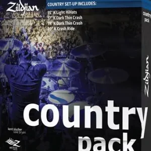 Soldes Zildjian K0801C - pack country