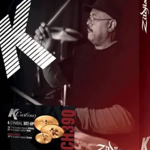 Zildjian KCH390 - set k‘ custom hybrid 141/4 21 17 Haute Qualité