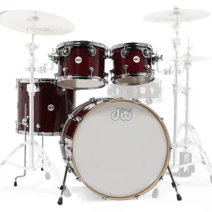 Achat Immédiat Drum Workshop Design Series 4-Piece Shell Pack (22,10,12,16) - Cherry Stain