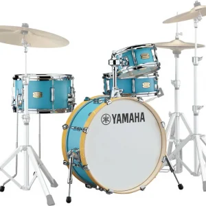 Acheter En Ligne Yamaha Stage Custom Hip 4-Piece Shell Pack (20,10,13,SD) - Matte Surf Green