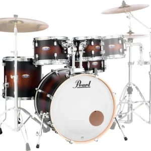 Bon Plan Pearl Decade Maple 5-Piece Shell Pack (22,10,12,16,SD) - Satin Brown Burst