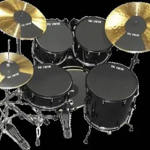 Haute Qualité Vic Firth MUTEPP7 - pack 10 12 14(2) 18 hi-hat et cymbales (2)