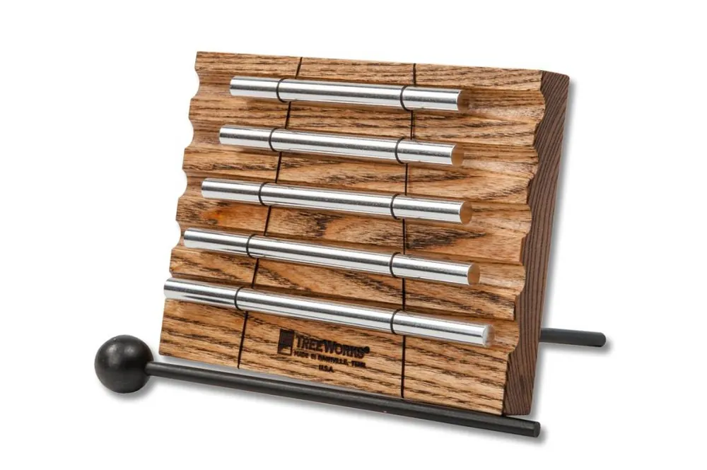 TreeWorks Chimes 5-Note Tabletop Energy Chime Vente Flash