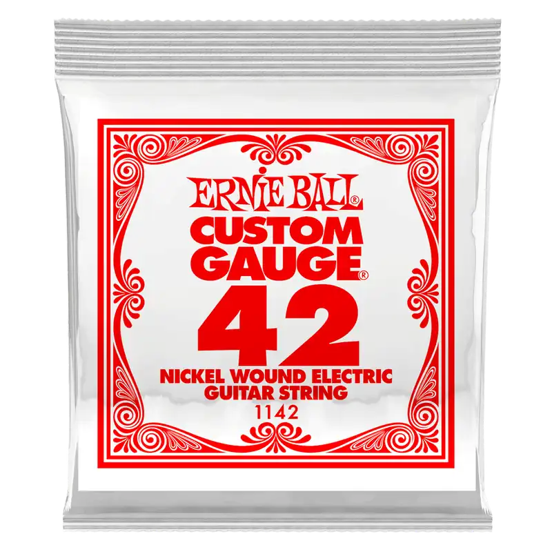 Nouvelle Collection Ernie Ball Single Nickel Wound Electric Guitar String - .042