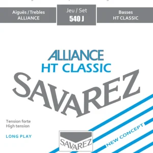 Retour Gratuit Savarez Alliance HT Classic Guitar Strings - High Tension