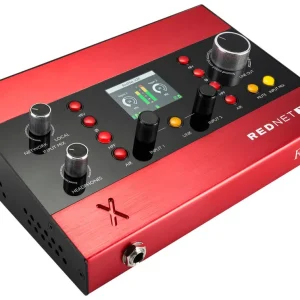 Expédié Aujourd'hui Focusrite RedNet X2P 2x2 Dante Audio Interface w/ Red Evolution Mic Pres
