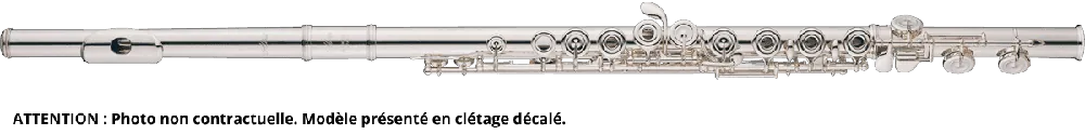 DISCONTINUE Altus Artist TS - Flûte en ut, embouchure S-Cut, plateaux creux, patte d‘Ut - ASTSRI Achat Immédiat