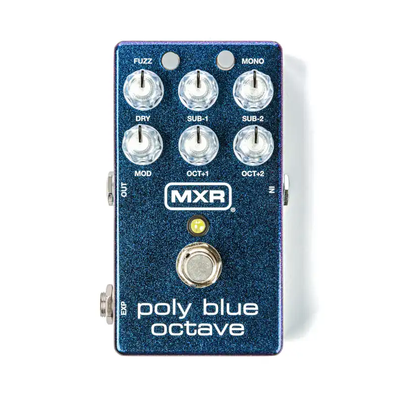 Meilleure Vente MXR Poly Blue Octave Pedal w/Fuzz and Modulation