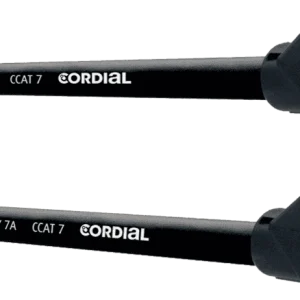 Prix Cassé Cordial CAT7BLACK100 - bobine de câble réseau cat7a 100 m