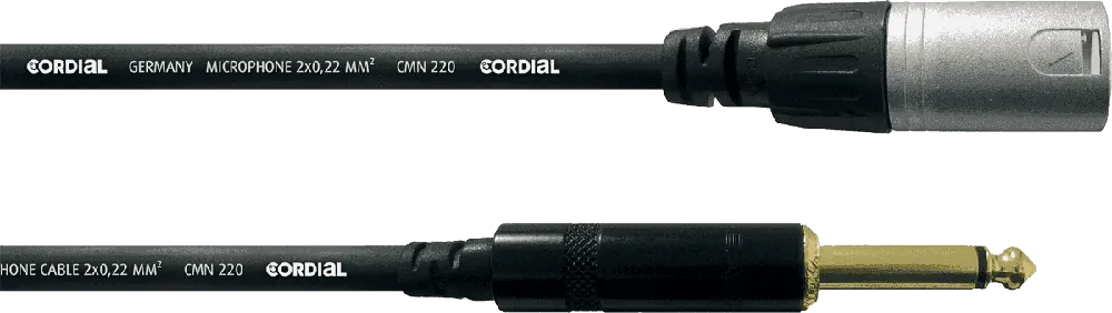 Promotion Saisonnière Cordial CCM7.5MP - câble audio xlr mâle - jack mono 7,5 m