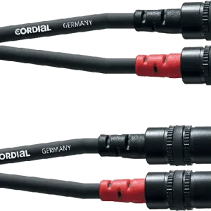 DISCONTINUE Cordial CFU0.9CC-SNOW - câble audio double rca 90 cm blanc Marque
