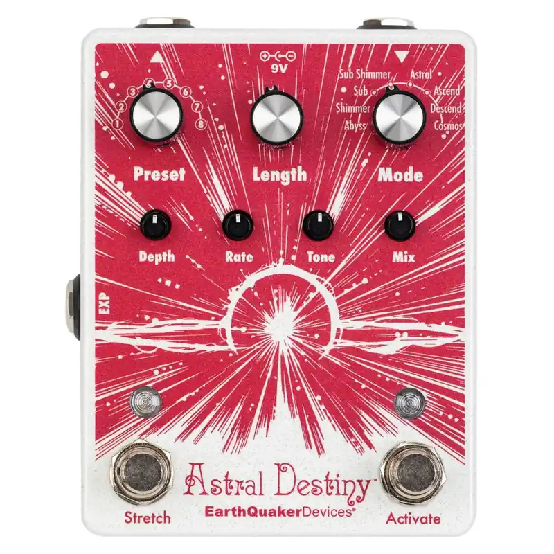 EarthQuaker Devices Astral Destiny Octave Reverb Pedal Vente Flash