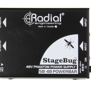Radial StageBug SB-48 Dual Phantom Power Supply Prix Promo