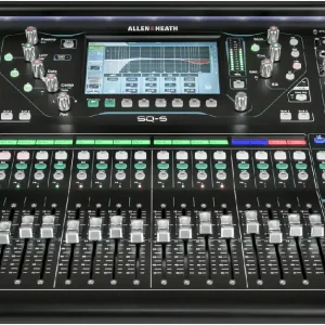 Promotion Saisonnière Allen & Heath SQ-5 - 16 entrées 12 sorties locales rackable