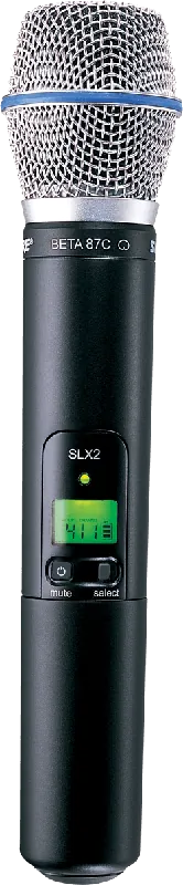 DISCONTINUE Shure SLX2-BETA87C-J3 - emetteur main capsule BETA87C Réduction