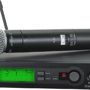 Shure SLX24E-B58-L4 - émetteur main beta58 - bande l4 Nouveauté