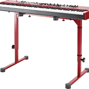 K M 18810R - Stand clavier OMEGA rouge rubis Top Vente