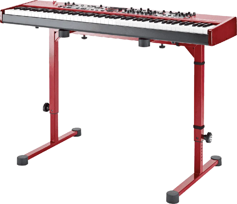 K M 18810R - Stand clavier OMEGA rouge rubis Top Vente