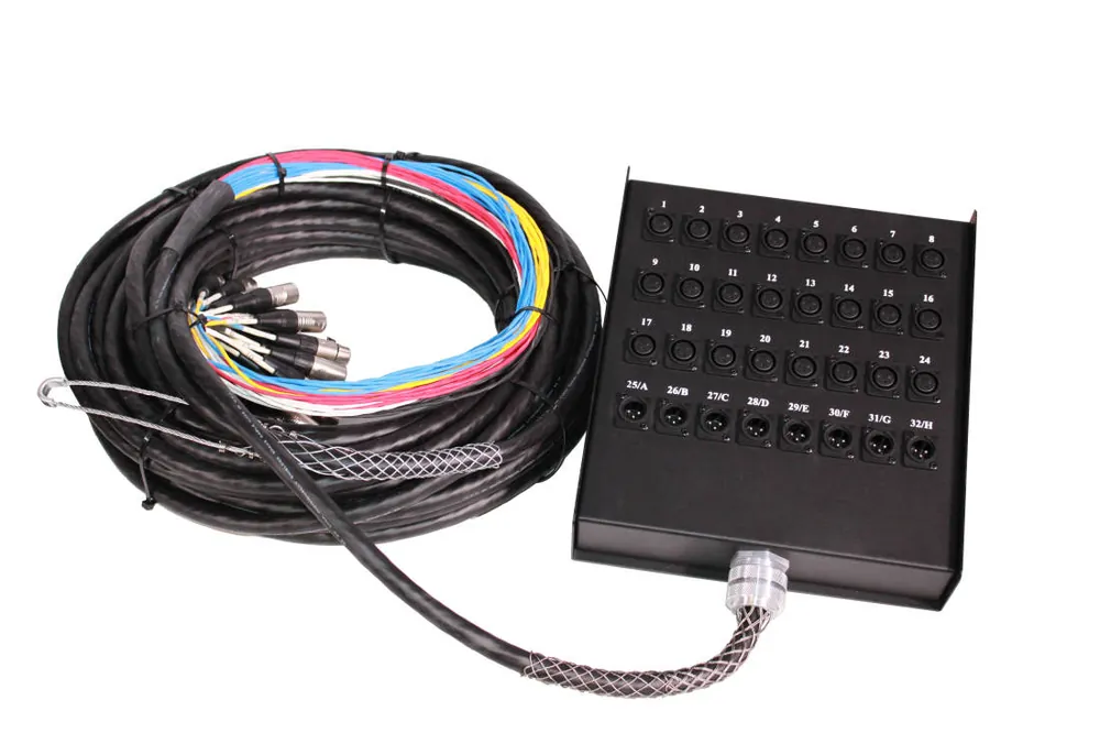 Populaire Yorkville Sound SN248X 100 ft PA Snake w/XLR Returns