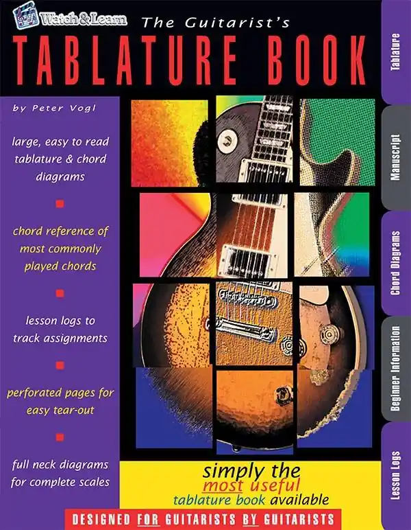 Vente Directe Watch & Learn Guitarist‘s Tablature Book - Vogl - Guitar TAB - Book