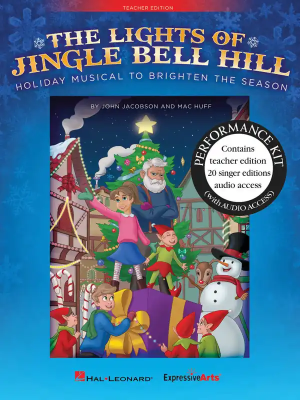 Hal Leonard The Lights of Jingle Bell Hill - Jacobson/Huff - Performance Kit Offre Exclusive