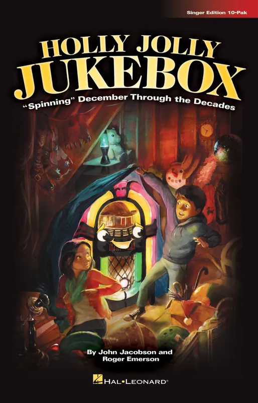 Hal Leonard Holly Jolly Jukebox (Musical) - Jacobson/Emerson - Singer 10-Pak Top Vente