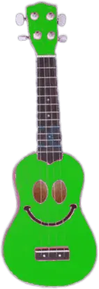 Mahalo U-SMILE-GN - ukulélé vert smile housse Populaire