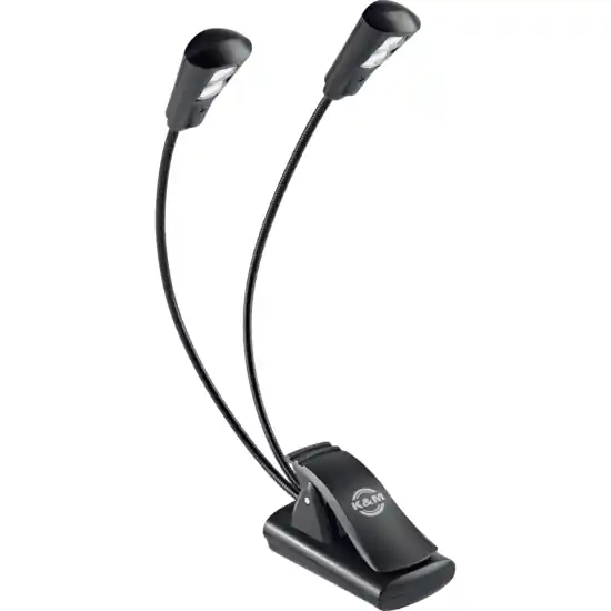 Top Vente K M 12244 - lampe de pupitre 2 bras à 2 Leds