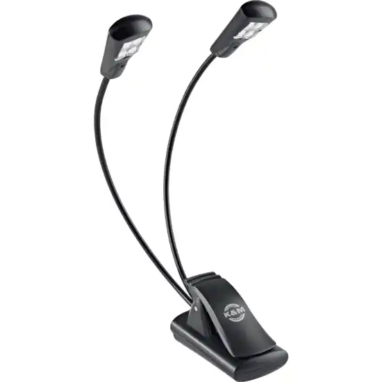 K M 12246 - lampe de pupitre 2 bras à 4 Leds Produit De Marque
