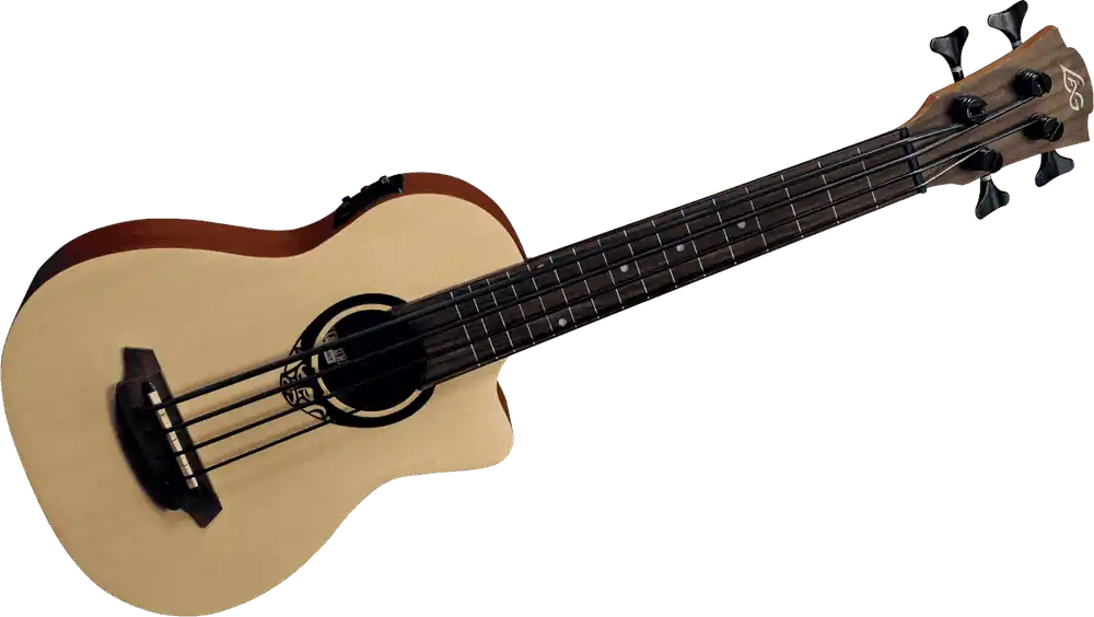 Commander Vite Lag TKB150CE - Tiki Uku Mini Bass cutaway acoustic elec