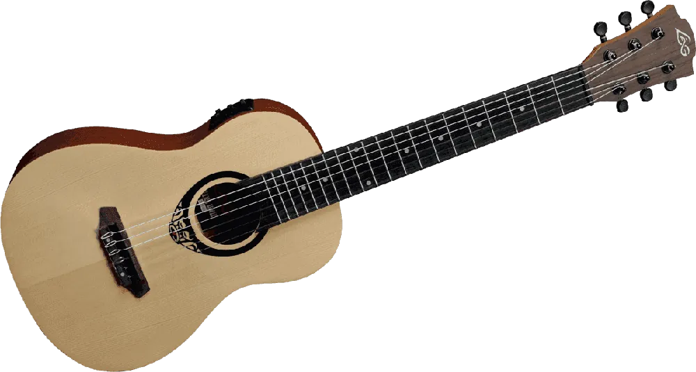 Bon Plan Lag TKT150E - Tiki Uku Mini Guitar acoustic electric