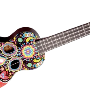 Acheter Direct Mahalo MA1SKBK - Soprano Crâne Mexicain