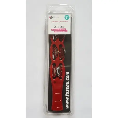 Meilleure Vente Fuzeau 98274 - sistre rouge, sous blister