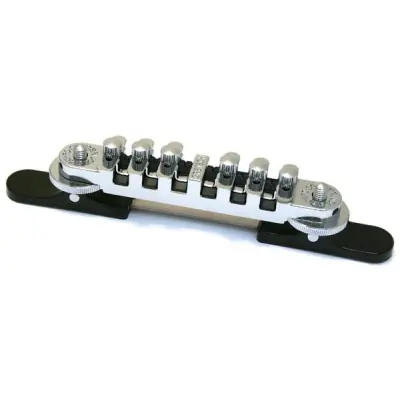 DISCONTINUE Gretsch Bridge Assembly Synchro-Sonic Chrome with base Prix Promo