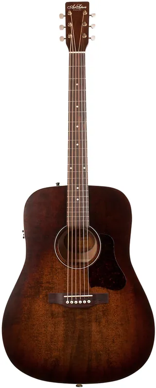 DISCONTINUE art Lutherie Americana Bourbon Burst QIT dreadnought Populaire