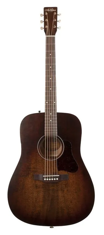 Commander Maintenant Art Lutherie Americana Bourbon Burst - Dreadnought