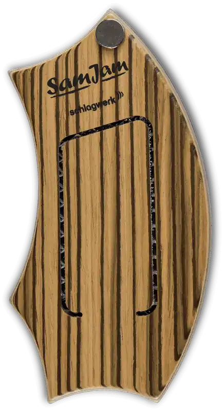 Schlagwerk SAMJAM Zebrano percussion cajon guitare Offre Exclusive
