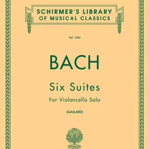Acheter En Ligne G. Schirmer Inc. 6 Suites - Bach/Gaillard - Cello - Book
