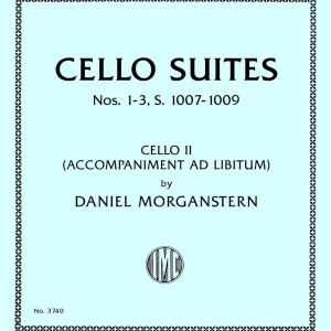 International Music Company Cello Suites Nos. 1-3, S. 1007-1009 - Bach - Cello 2 Paiement Sécurisé