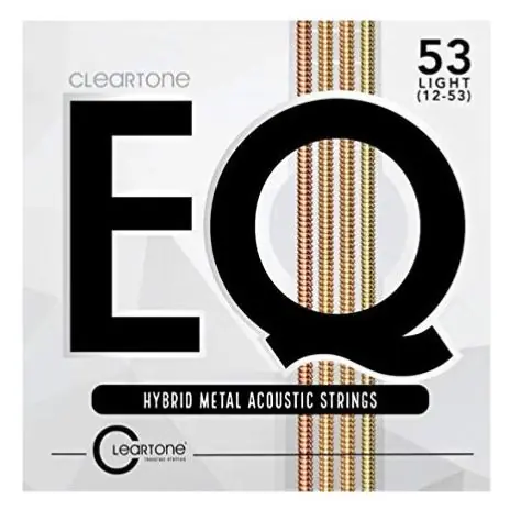 Cleartone CORDES GUITARE FOLK CLEARTONE EQ HYBRID 12-53 Réduction