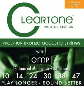 Seulement Aujourd'hui Cleartone CORDES GUITARE FOLK CLEARTONE PHOSPHORE BRONZE 10-47