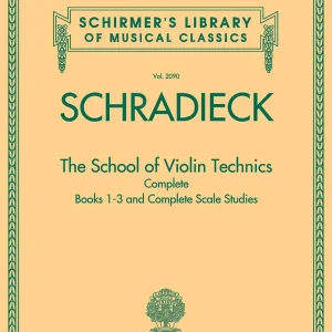 Nouvelle Collection G. Schirmer Inc. The School of Violin Technics, Complete - Schradieck - Violin - Book