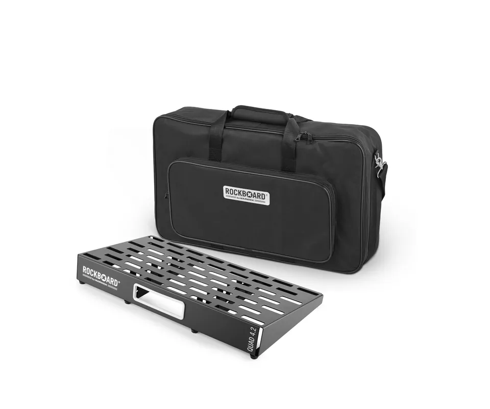 Prix Bas Rockboard PEDALBOARD ROCKBOARD QUAD 4.2 AVEC HOUSSE