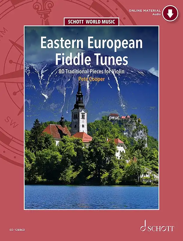 Schott Eastern European Fiddle Tunes - Cooper - Violin - Book/Audio Online Offre Spéciale