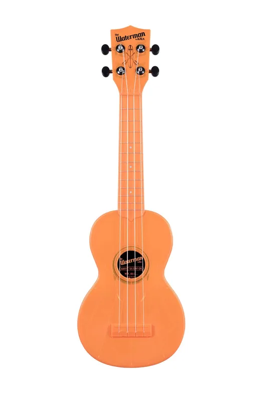 Dernière Chance DISCONTINUE Kala Ukulele soprano Kala WATERMAN FLUORESCENT ORANGE