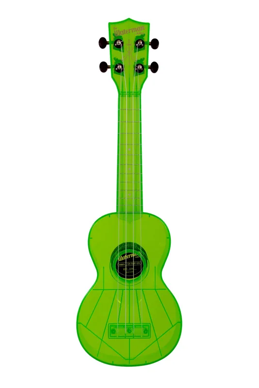 DISCONTINUE Kala Ukulele soprano Kala WATERMAN FLUORESCENT vert Commander Vite